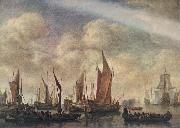 VLIEGER, Simon de Visit of Frederick Hendriks II to Dordrecht in 1646  jhtg Norge oil painting reproduction
